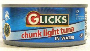 Glick's Chunk Light Tuna In Water 6 oz
