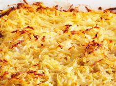 Homemade Potato Kugel - Serve 6 to 8 People