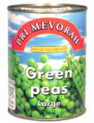 Pri Mevorah Green Peas 19 oz