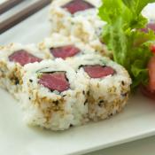 Raw Tuna Sushi Rolls - 2 Rolls (16 Pieces)