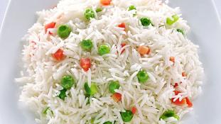White Rice with Vegetables 6 oz