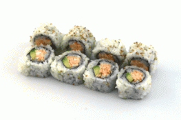 Super Avocado Sushi Rolls 2 Rolls (16 Pieces)