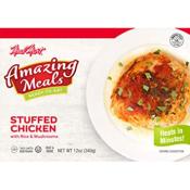 Meal mart stuffed chicken with rice & mushrooms 12 oz