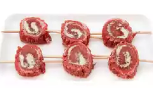 Beef BBQ Lollipops Ready to Cook (2 pcs) 1 lb Pack