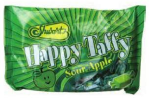 Shwartz Happy Taffy Sour Apple 12 oz