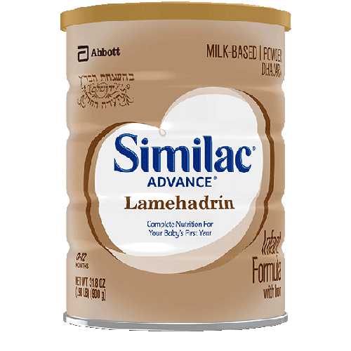 Similac (0-12 Month) Advanced Formula (kitniyot) 24.7 oz