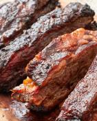 Beef Spare Ribs in BBQ Sauce - Serve 10 - 12 People