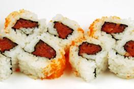 Spicy Raw Tuna Sushi Rolls - 2 Rolls (16 Pieces)