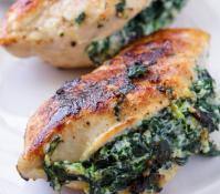 Stuffed Chicken Breast With Spinach 20 Pieces - Serves 12 People