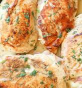Grilled Stuffed Chicken Breast with Spinach - Passover Entrées