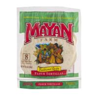 Mayan Farm Flour Tortillas  Soft Taco Size 12 oz
