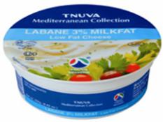 Tnuva Mediterranean Collection Labane 95% Fat Free Cheese 250 grams