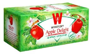 Wissotzky Apple Delight Herbal Tea 20 Bags - 1.90 oz