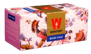 Wissotzky Rose Chai Tea 20 Bags - 1.41 oz