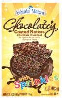 Yehuda Chocolate Covered Matzo with Sprinkles 5.8 oz
